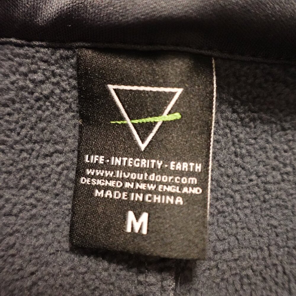 LIV Outdoor Jett Softshell Jacket men's medium taupe gray - Picture 9 of 12